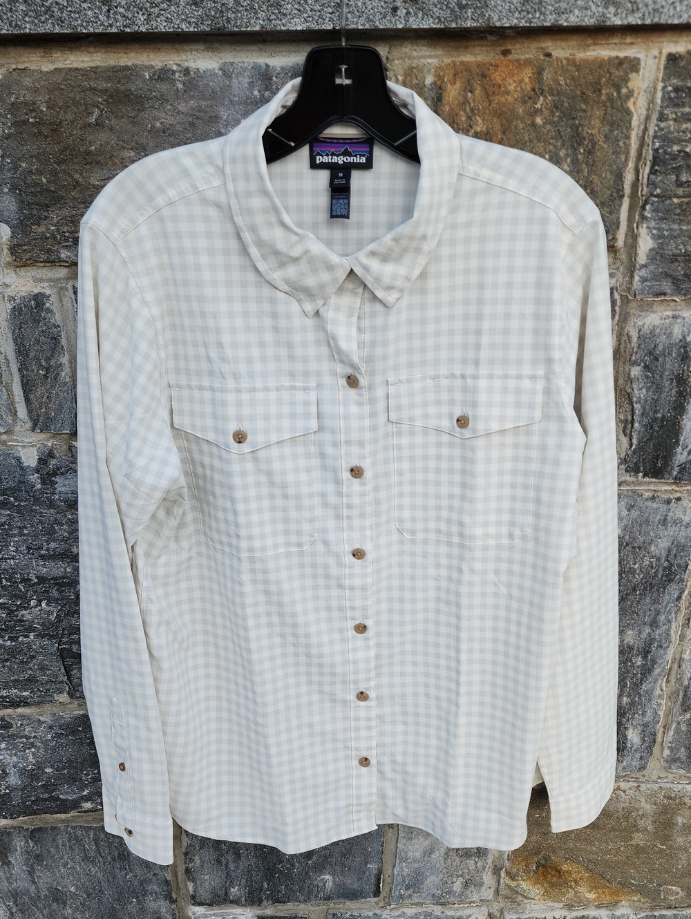 Patagonia Women's Long Sleeve Self Guided Sun Shirt Size M